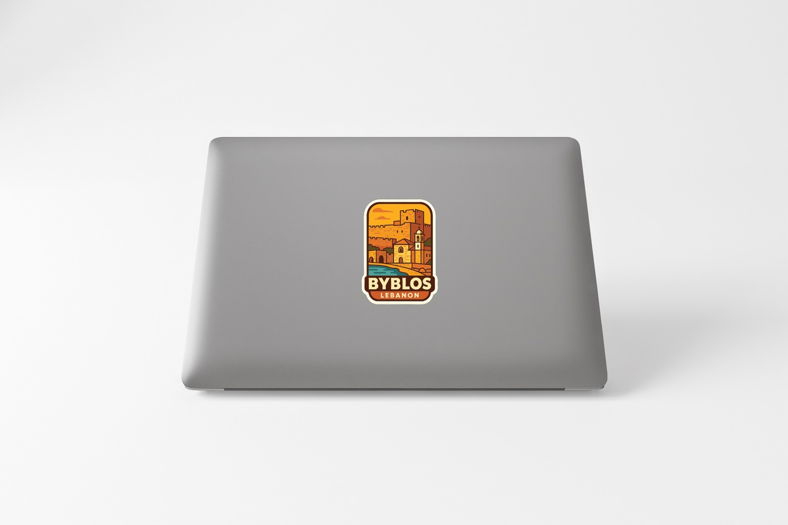 Byblos Lebanon Sticker Decal Vinyl Die-Cut City Skyline Landmark Design