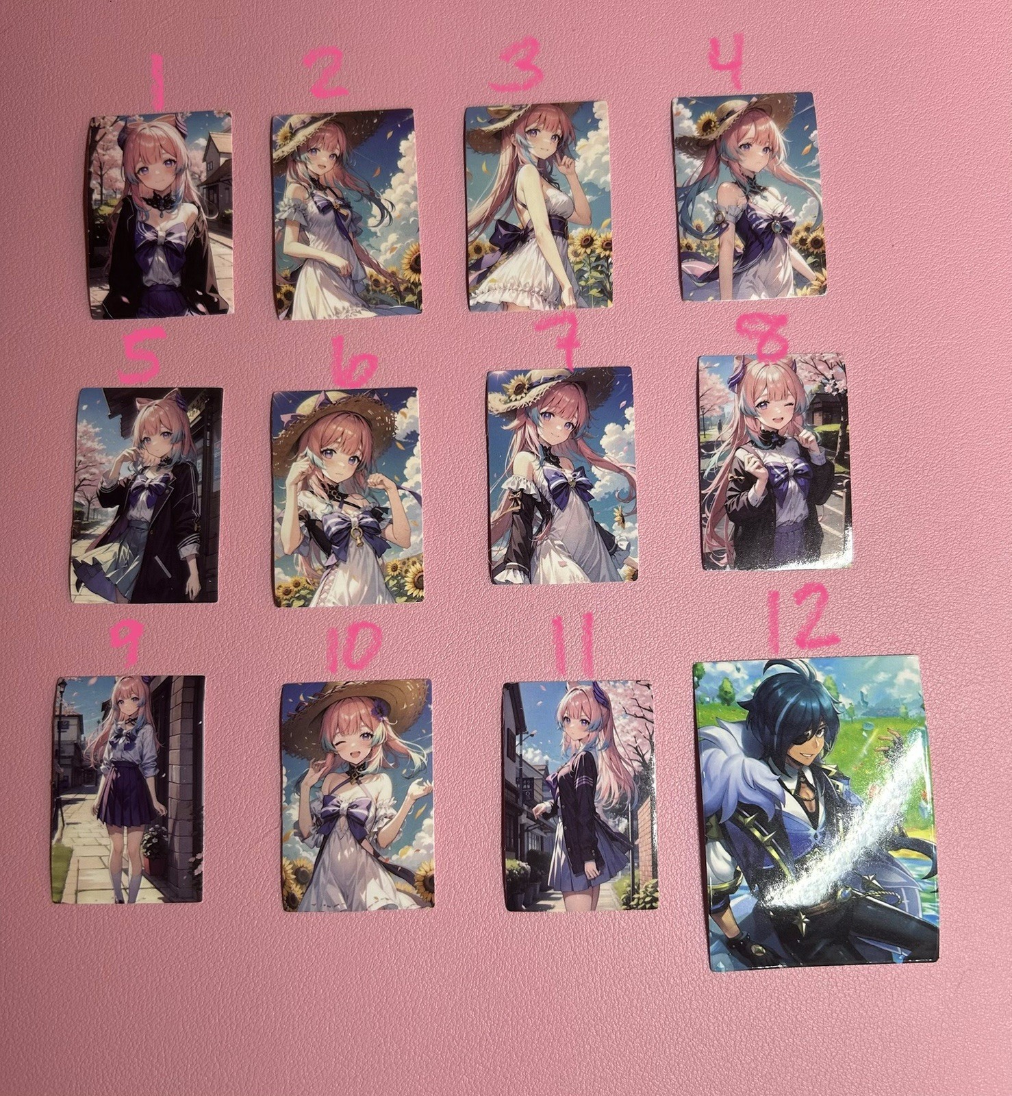 Genshin Impact Anime Stickers – 16