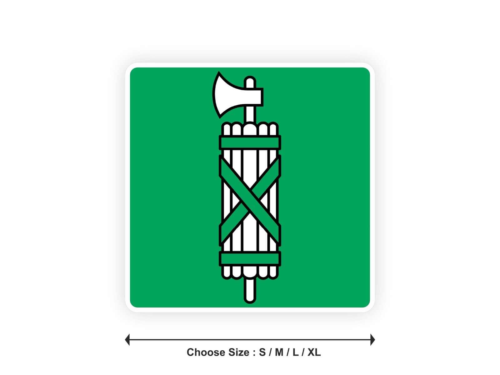 Sticker flag SWITZERLAND ST GALLEN GALL swiss 2,7′′(S) -7,8′′(XL) decal
