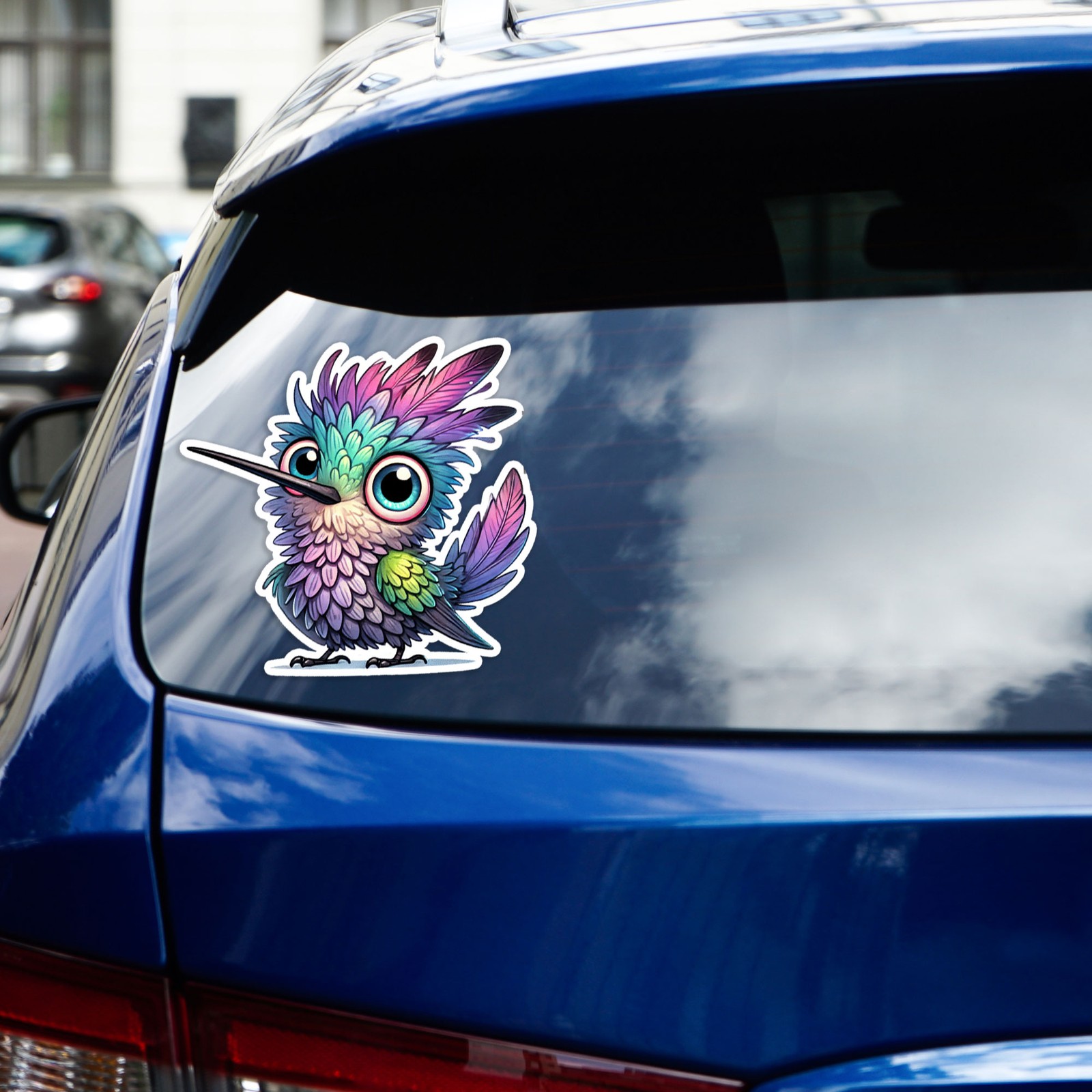 Colorful Hummingbird – Vinyl Decal Sticker – Car Window Laptop – #311