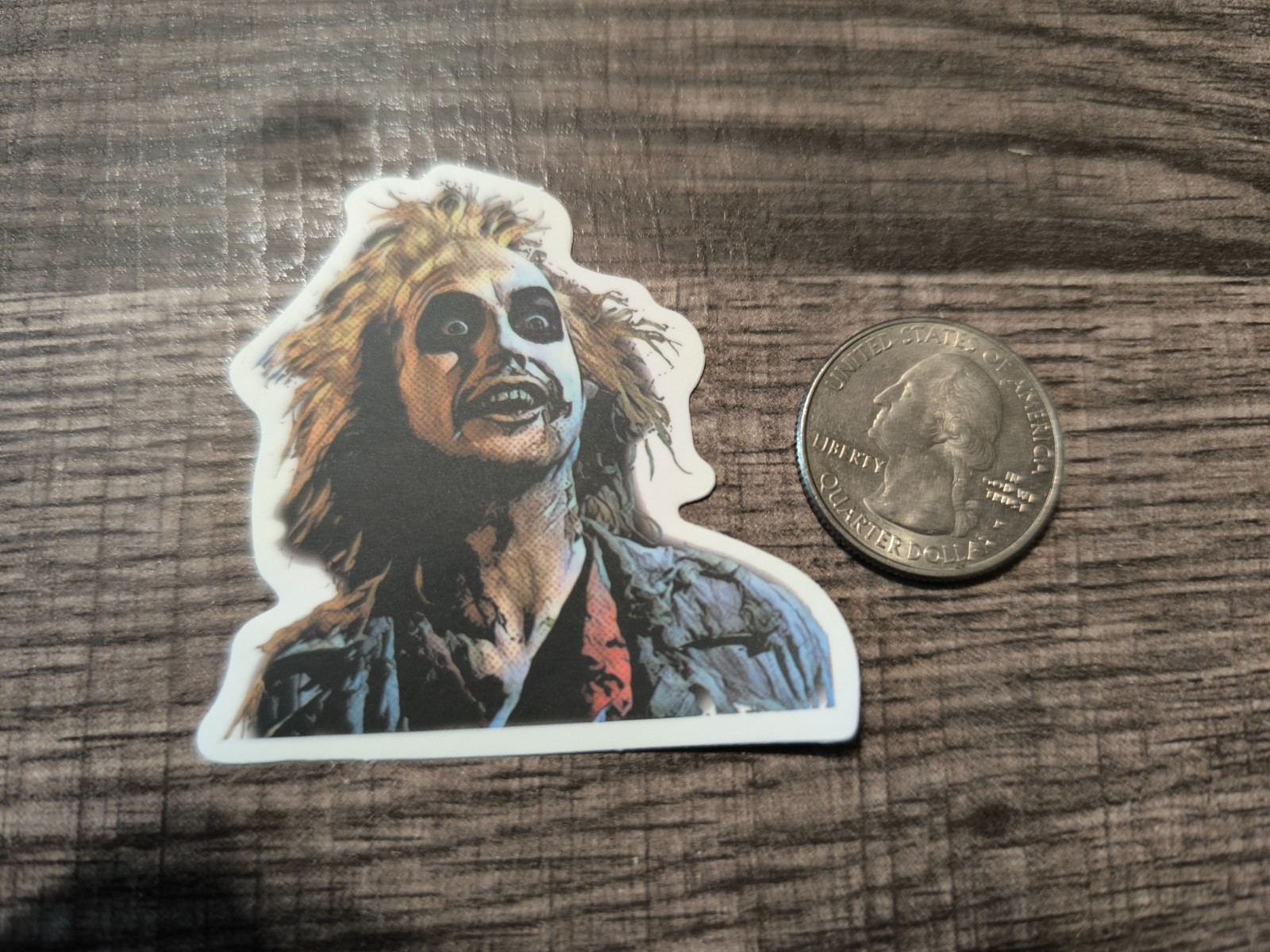 Beetle Juice Sticker Halloween Horror Micheal Keaton Ghost The Most Beatlejuice