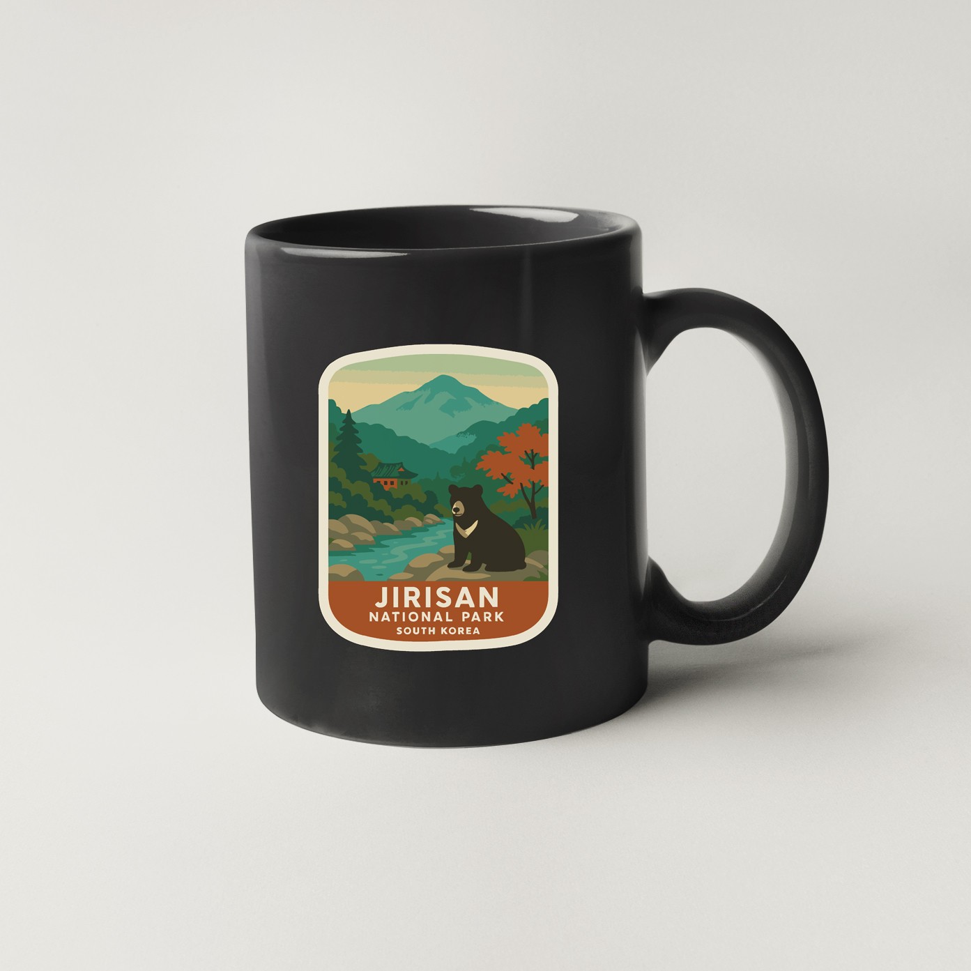 Jirisan South Korea National Park Sticker Decal Vinyl Die-Cut World