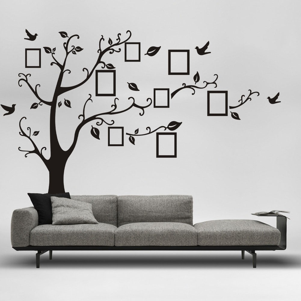For Home Wall Decoration Wall Decal For Pictures Memory Tree 180x250CM DIY