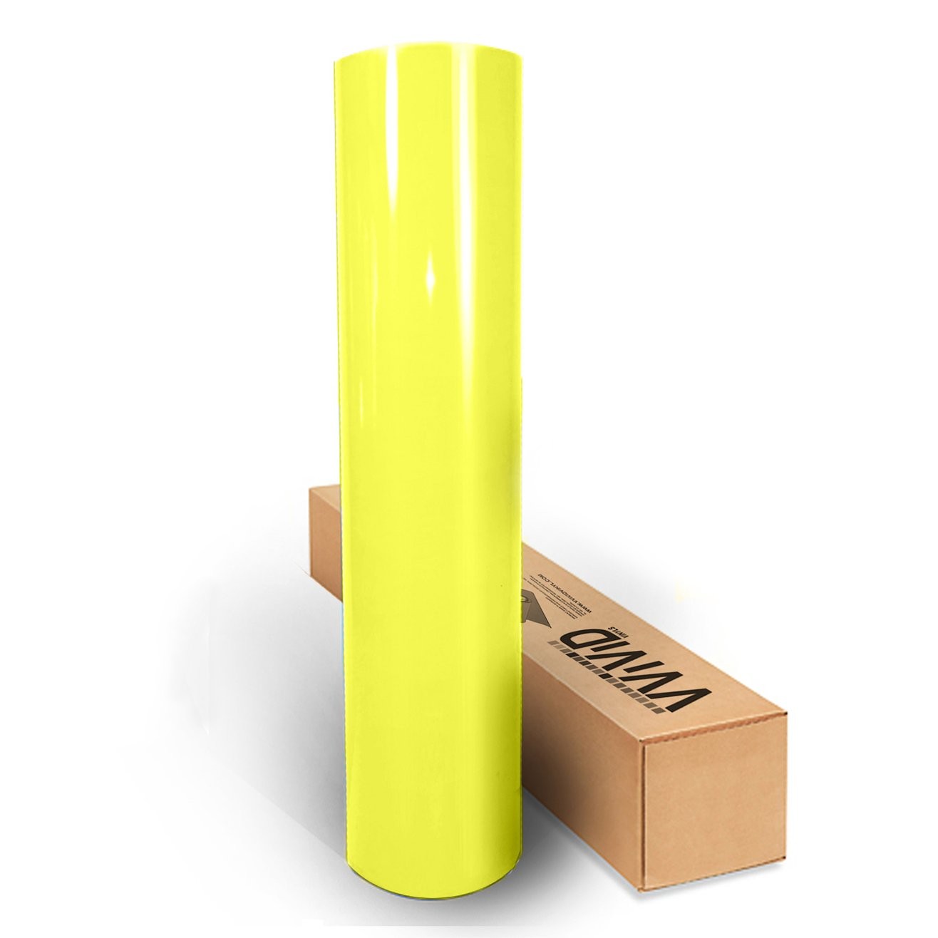 VViViD XPO Gloss Daytona Yellow Vinyl Car Wrap Film 3ft x 5ft