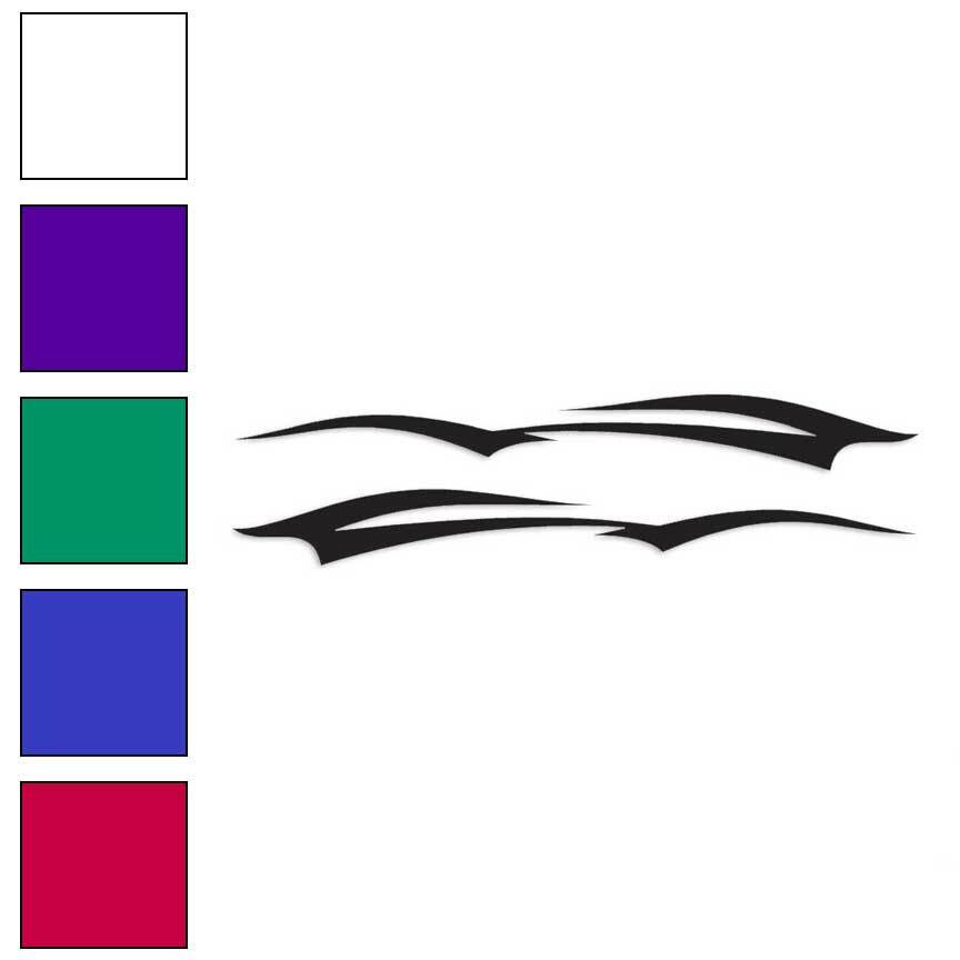 Tribal Fire Splash Flames, Vinyl Decal Sticker, Multiple Colors & Sizes #1325