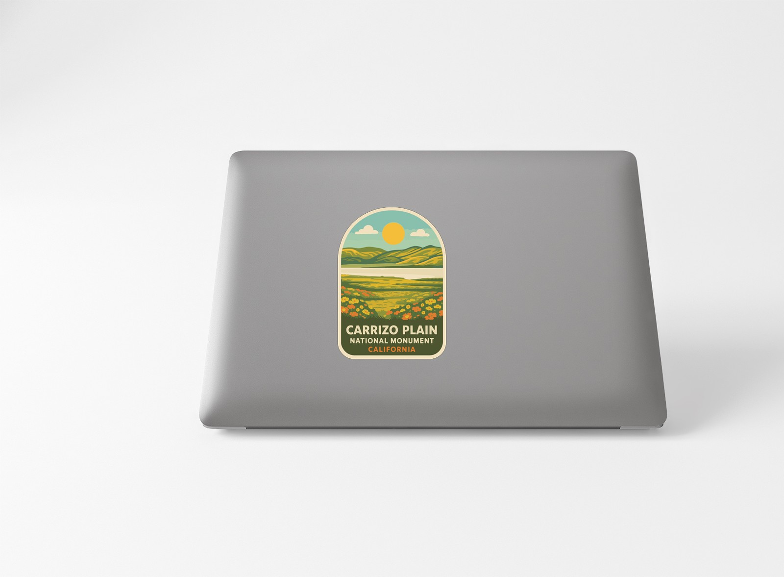 Carrizo Plain California Sticker Decal Vinyl Die-Cut US National Monuments