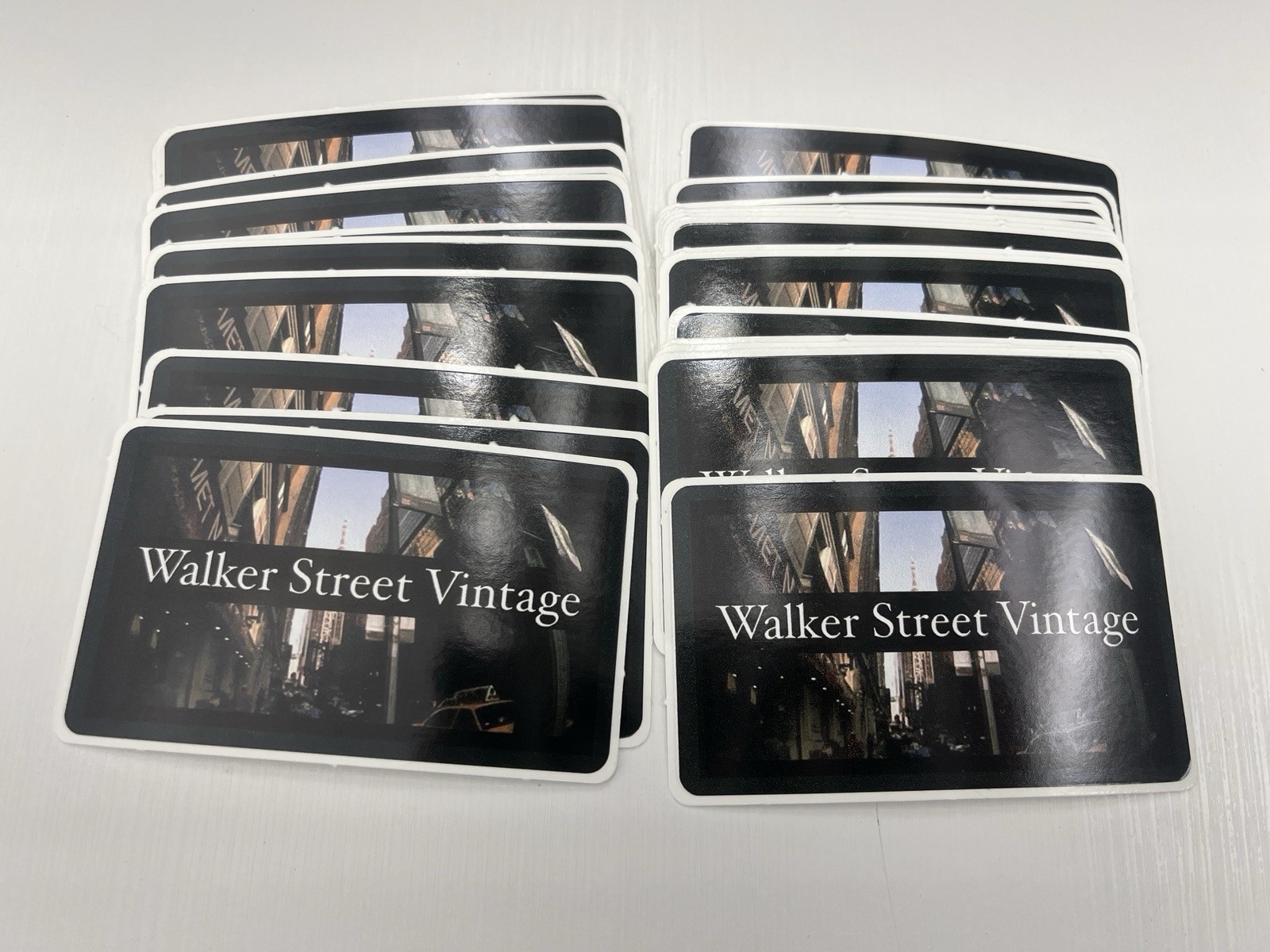 Custom Die Cut Logo Stickers Waterproof Vinyl Decals Business Product Labels