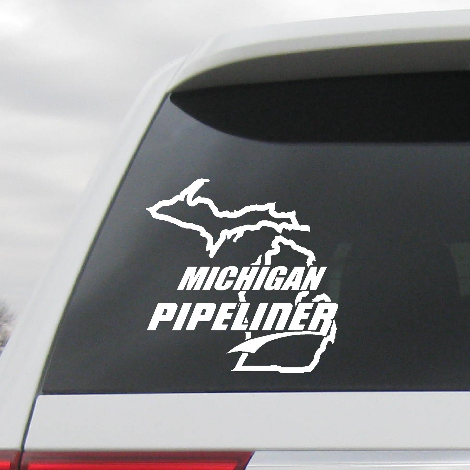 MICHIGAN PIPELINER MI PIPE LINER DECAL VINYL STICKER WINDOW OIL GAS RIG