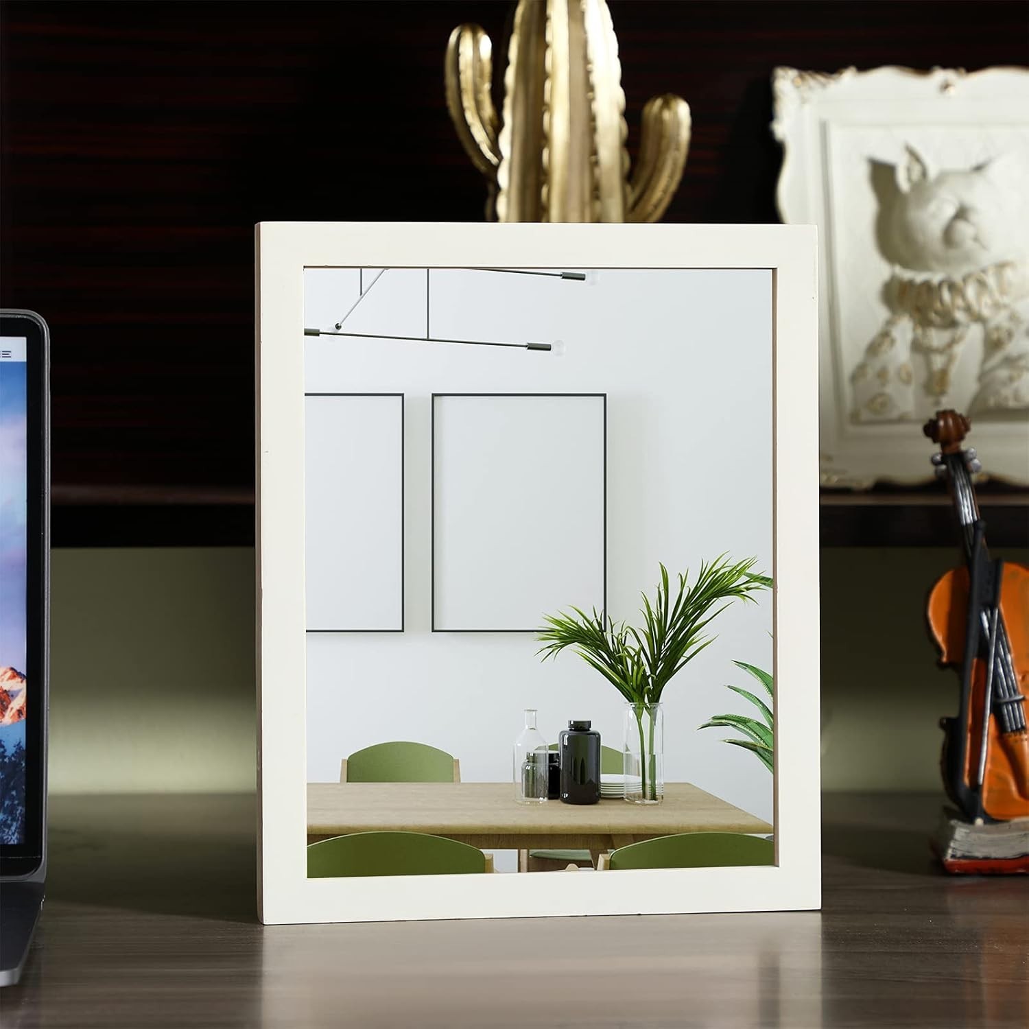 Transform Your Space with 10 Unbreakable 8×10 Self-Adhesive Mirror Sheets