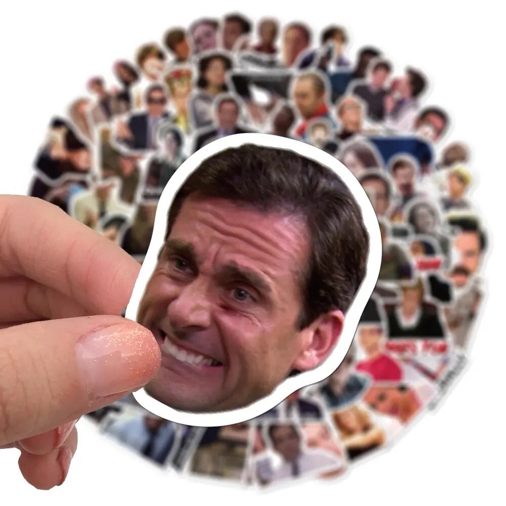 The Office Parks And Recreation Meme Stickers 50pk Friends Random Meme Stickers