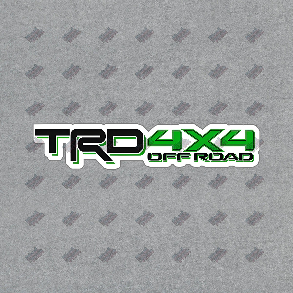 TRD 4X4 Off Road Vinyl Sticker Decal Rugged Automotive Graphic Black #9167