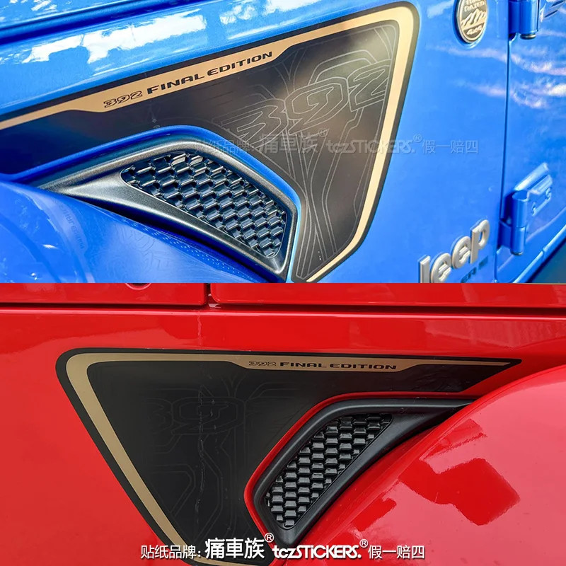 Aftermarket Jeep Wrangler 392 Final Edition Full-Body Vinyl Decal Kit – Custom S