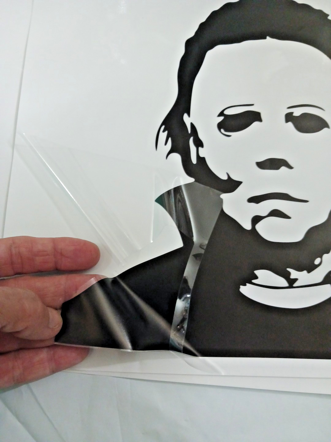 Large Window Stickers. Chucky, Freddy Kruger, Scream ghost, Michael myers Horror
