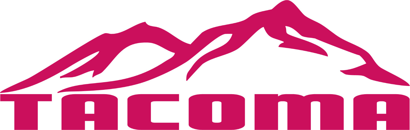 Tacoma Vinyl Decal Stickers 4 Pack 19 Colors/ 5 Sizes