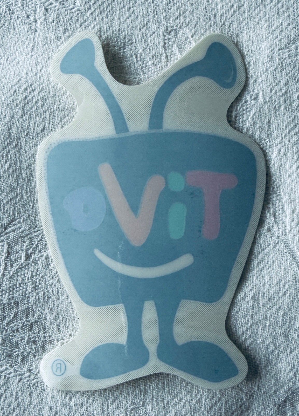 NEW TIVO animated figure Decal Backward Sticker for Window Cling icon Mascot NEW