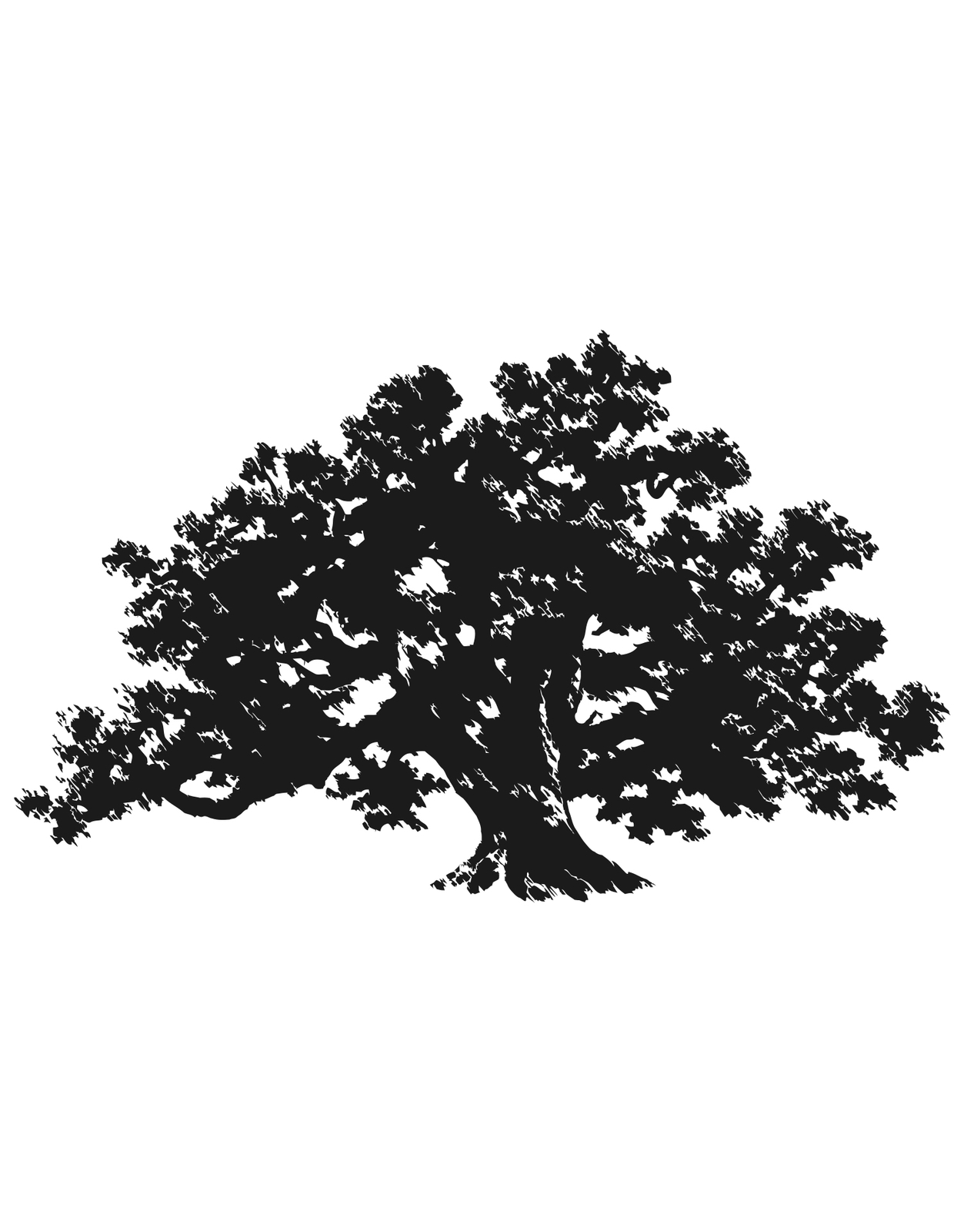 Tree Wall Decal Sticker. Big Oak Tree Vinyl Wall Decal Sticker Bedroom Decor 410