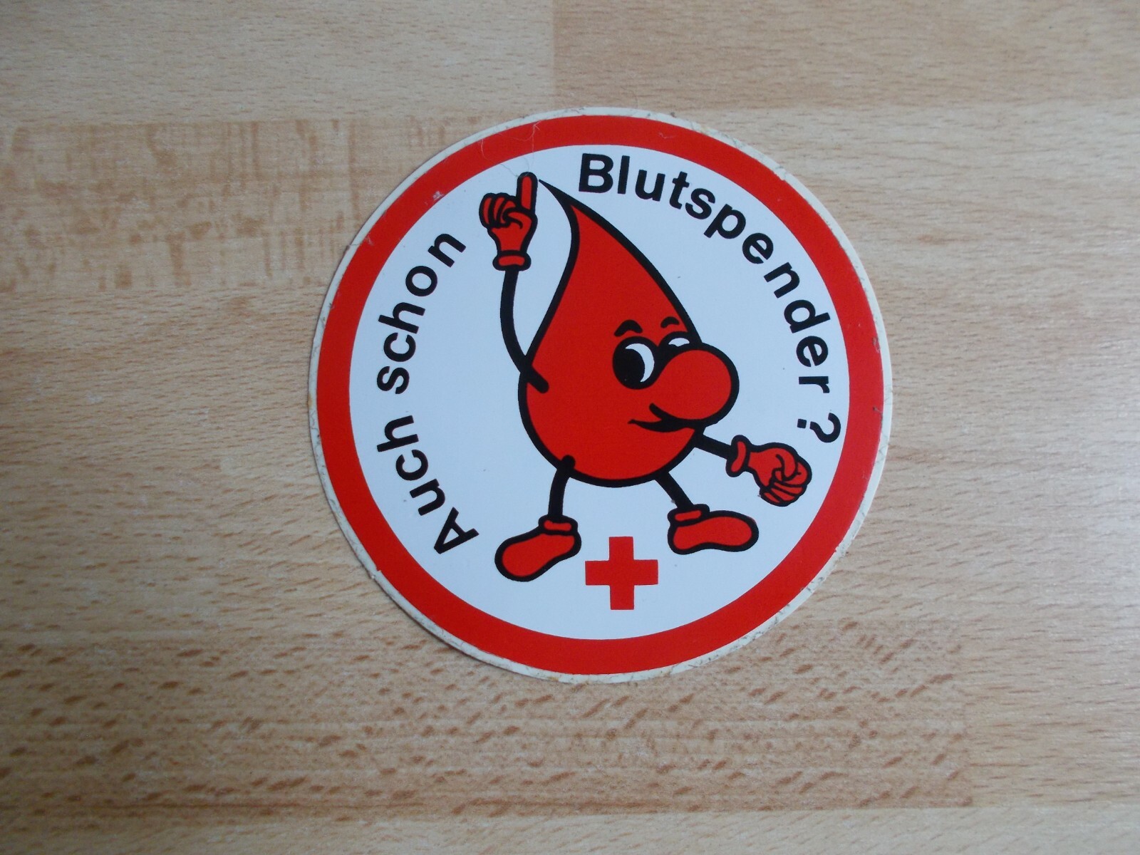 Sticker Cross Red German ( No. 2)