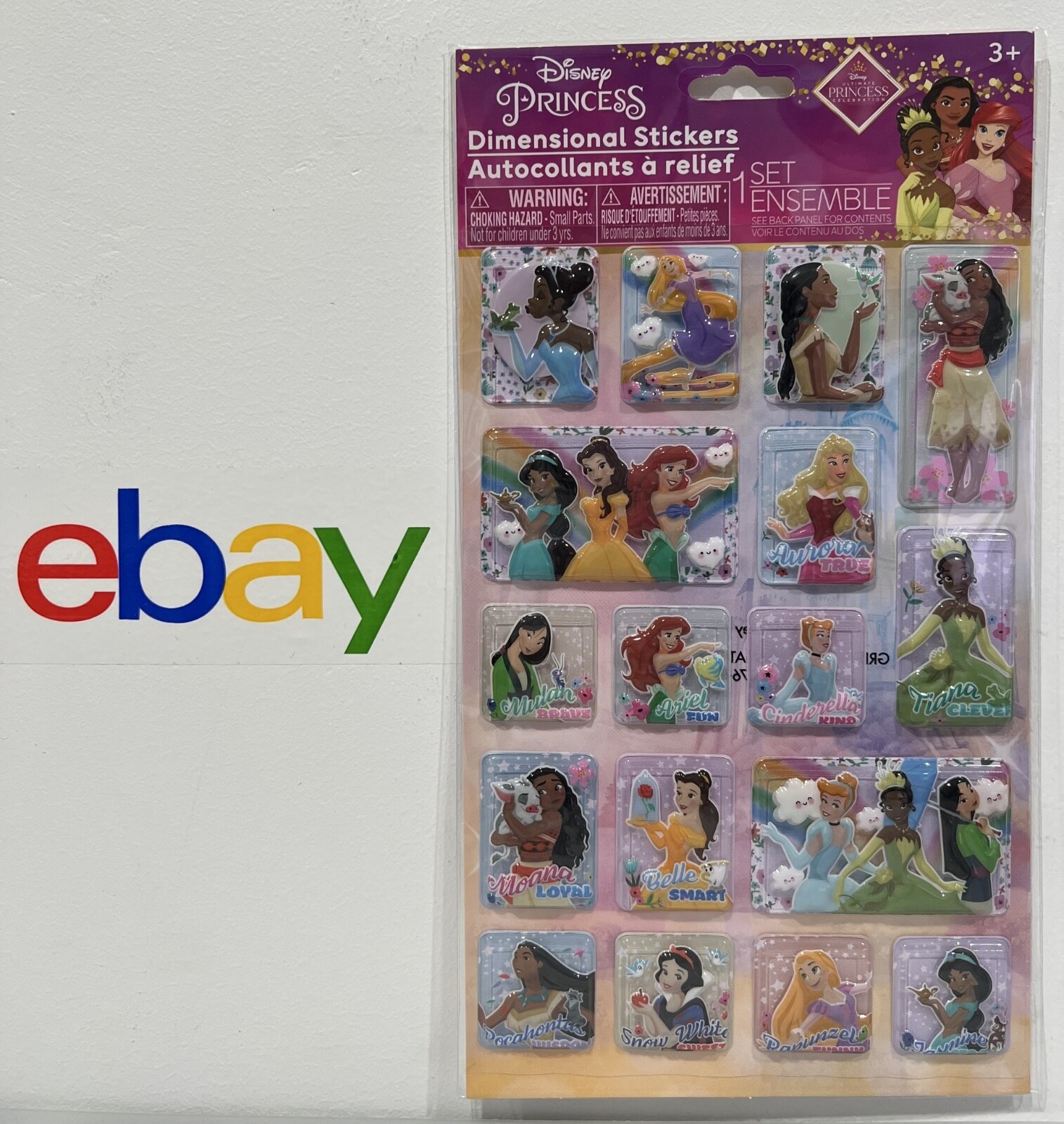 Disney /LOL Surprise 3D Stickers Sets, Minnie Mouse, Princess LOL You Pick – NEW