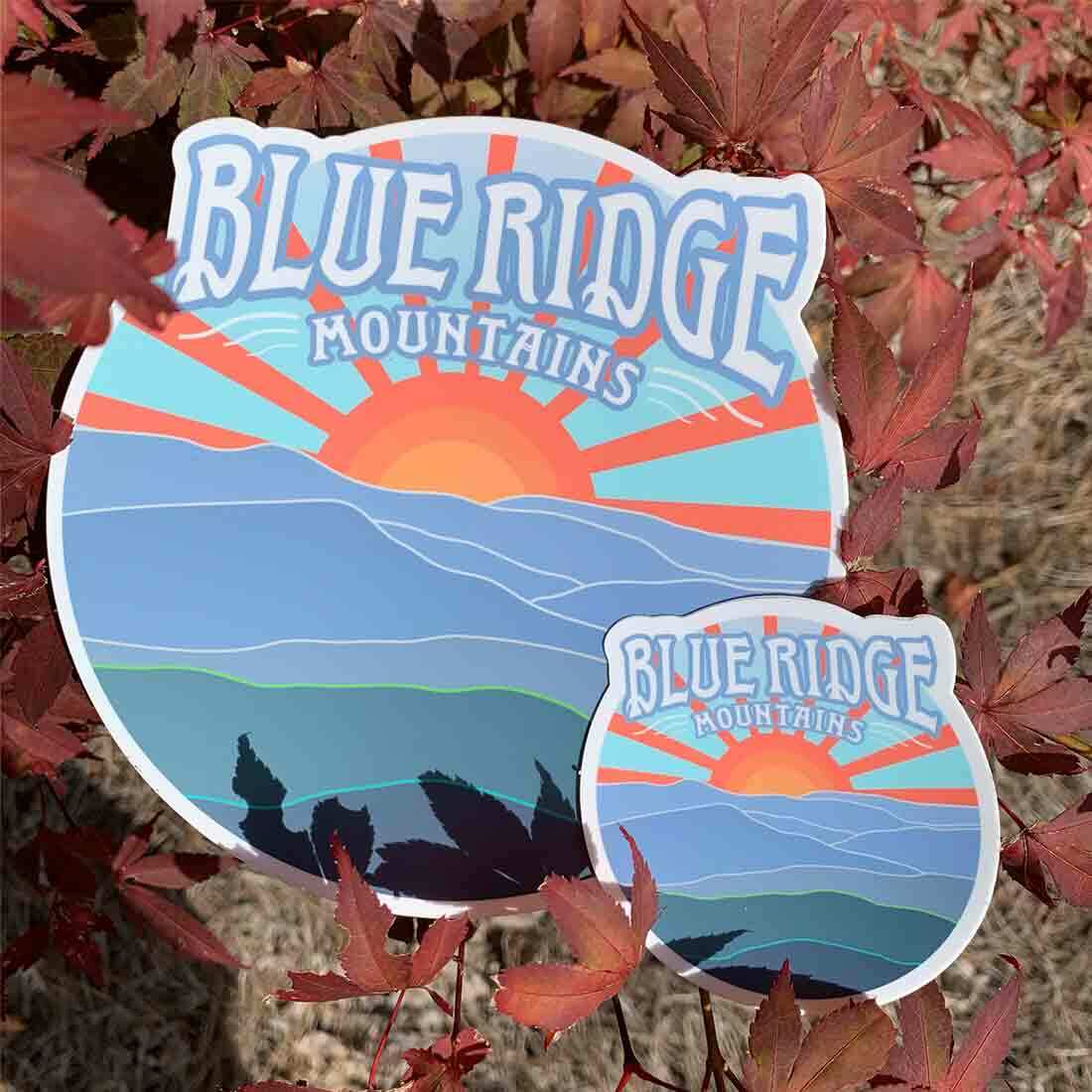 Blue Ridge Mountains Premium Stickers & Magnets / Appalachian Trail, East Coast