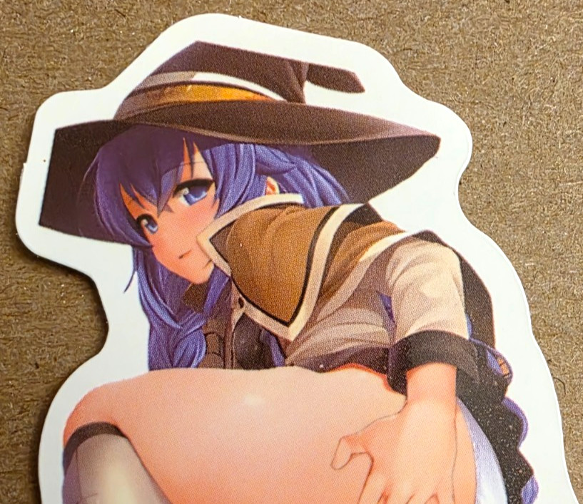 Halloween Sticker Girl Witch Vampire Ghost Wizard Magical Steampunk Anime Manga