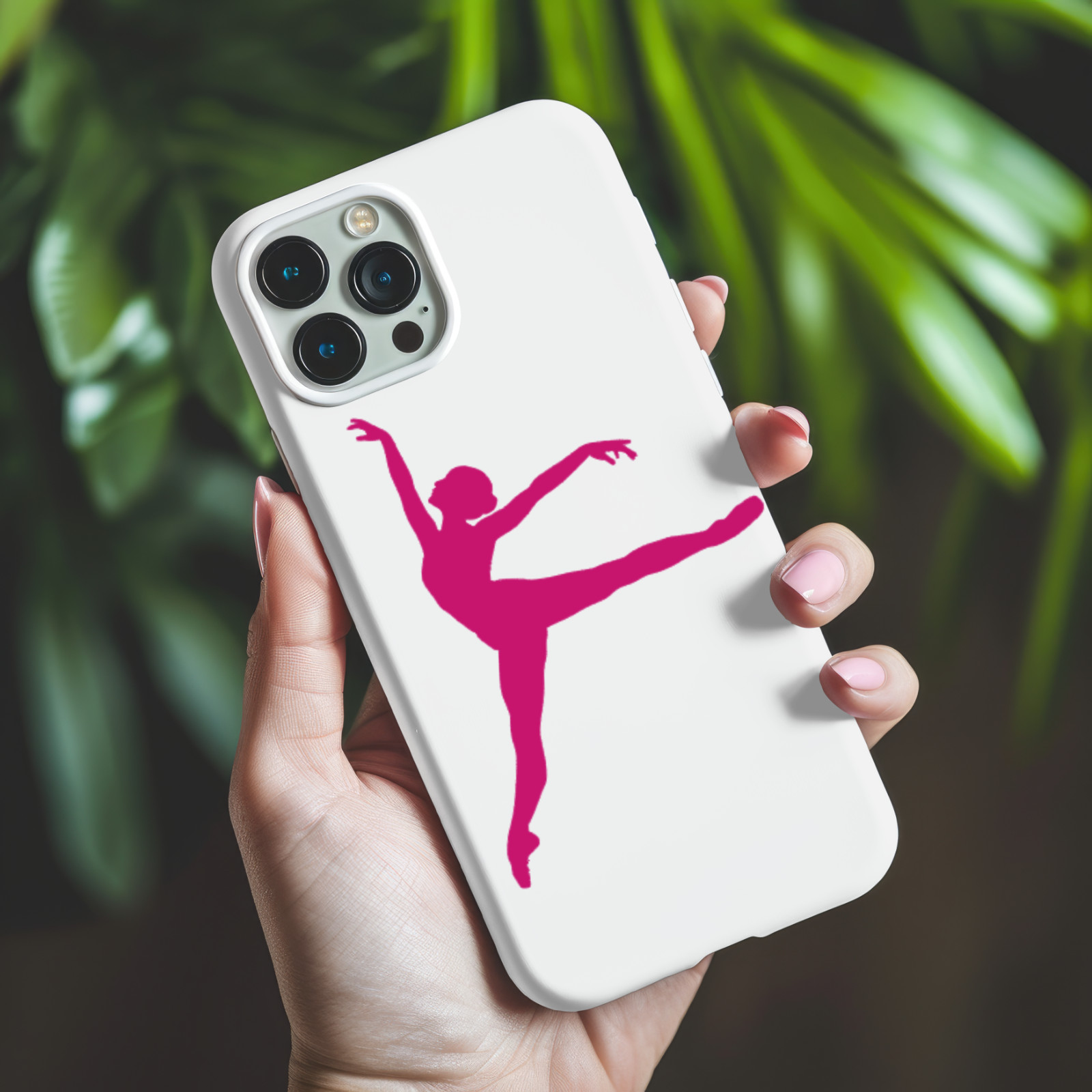 Ballerina Arabesque Vinyl Decal, Decal for Cars, Laptop, Phone, Tumblers