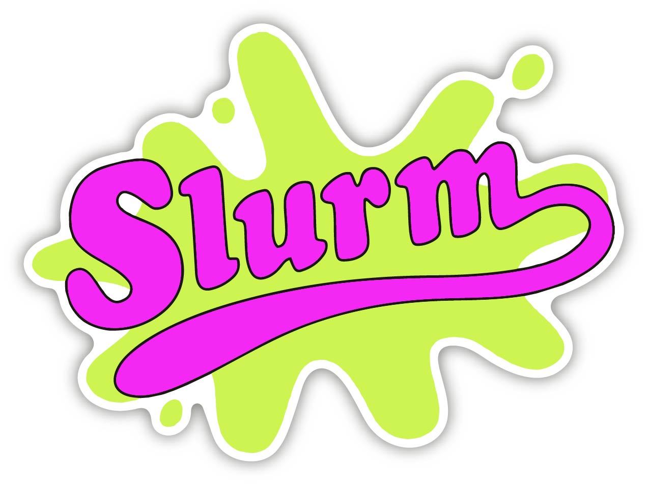 Futurama Slurm Cartoon Sticker laptop wall car phone Kids Child