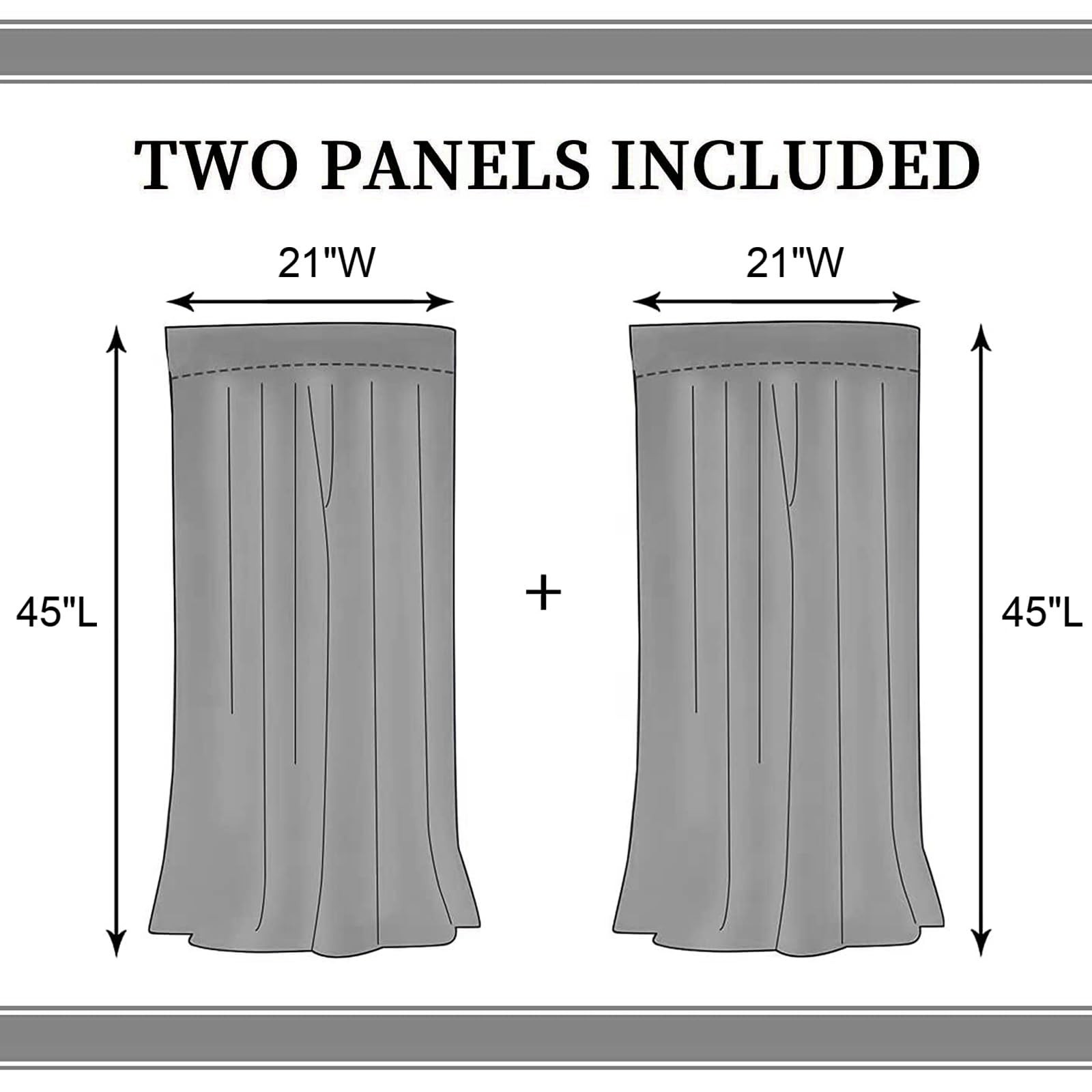 Asian Curtains for Bedroom, Traditional Ink Painting Nature Landscape Mountai…
