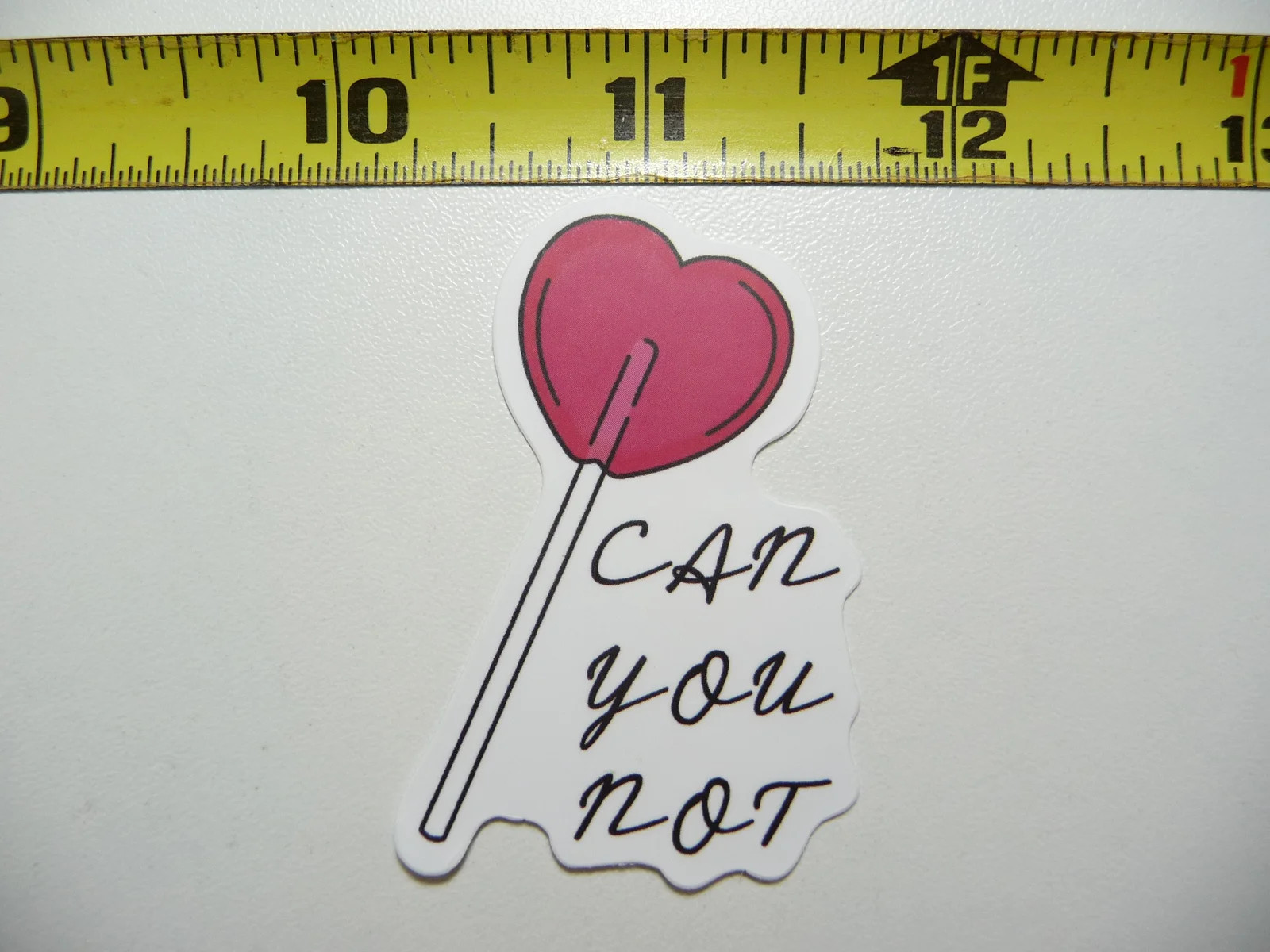 HEART YOU CAN NOT SMALL STICKER DECAL SARCASM SARCASTIC SAYING FUNNY QUOTE