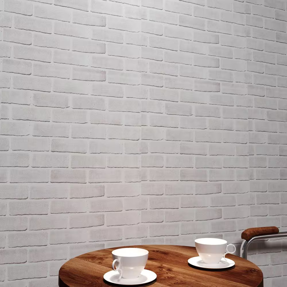23. 62In. X 197In. Gray Peel & Stick Wallpaper, Self-Adhesive Removable Wallpape