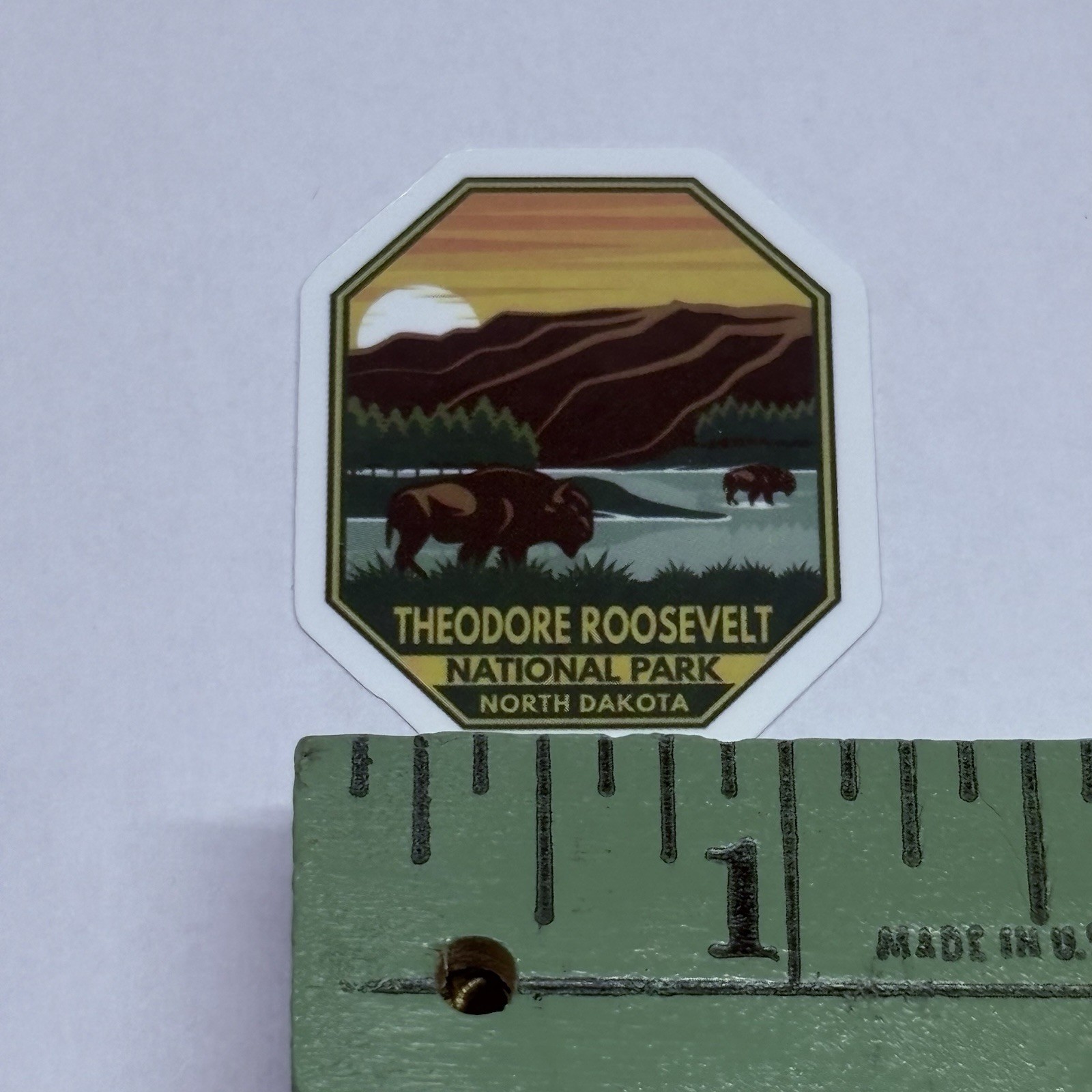 Theodore Roosevelt National Park Sticker Travel Art Decal Vinyl Souvenir Tc6