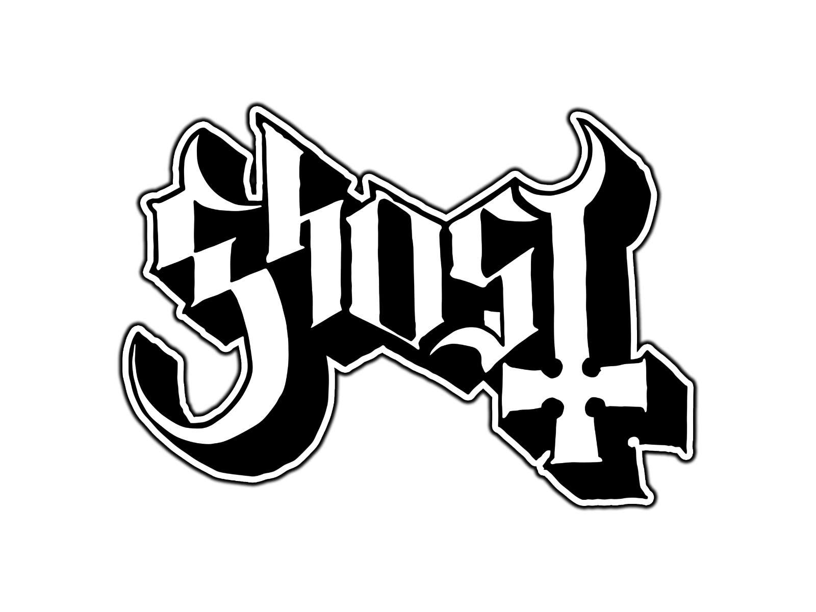 #2786 Ghost Rock Band Logo #1 Sticker Brand Waterproof Vinyl Decal Die-Cut Car