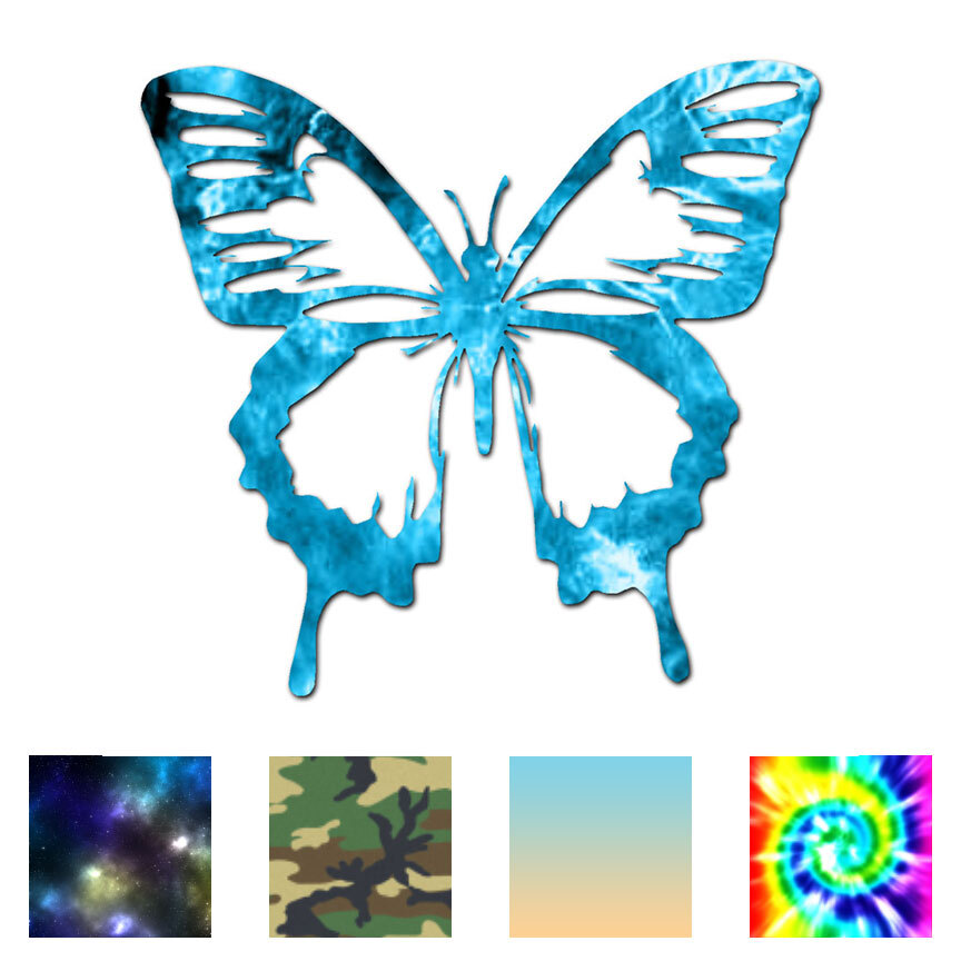 Butterfly Monarch – Vinyl Decal Sticker – Multiple Patterns & Sizes – ebn130
