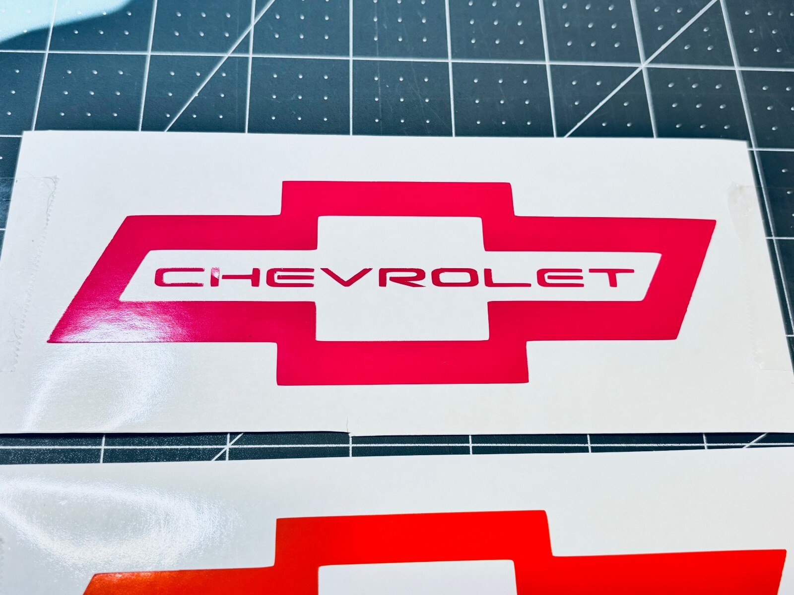 Personalized Chevy Bowtie Vinyl Decal MANY Size & Color Options & FREE Ship