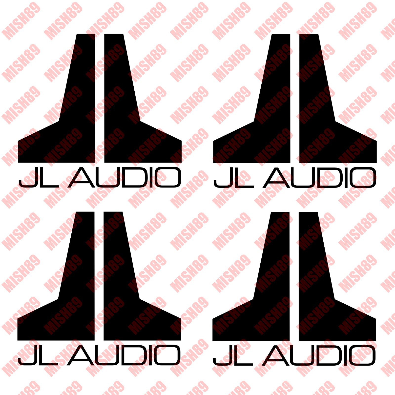 JL Audio Decal JL Audio Vinyl Sticker for Car Truck SUV Window Laptop – Any Size