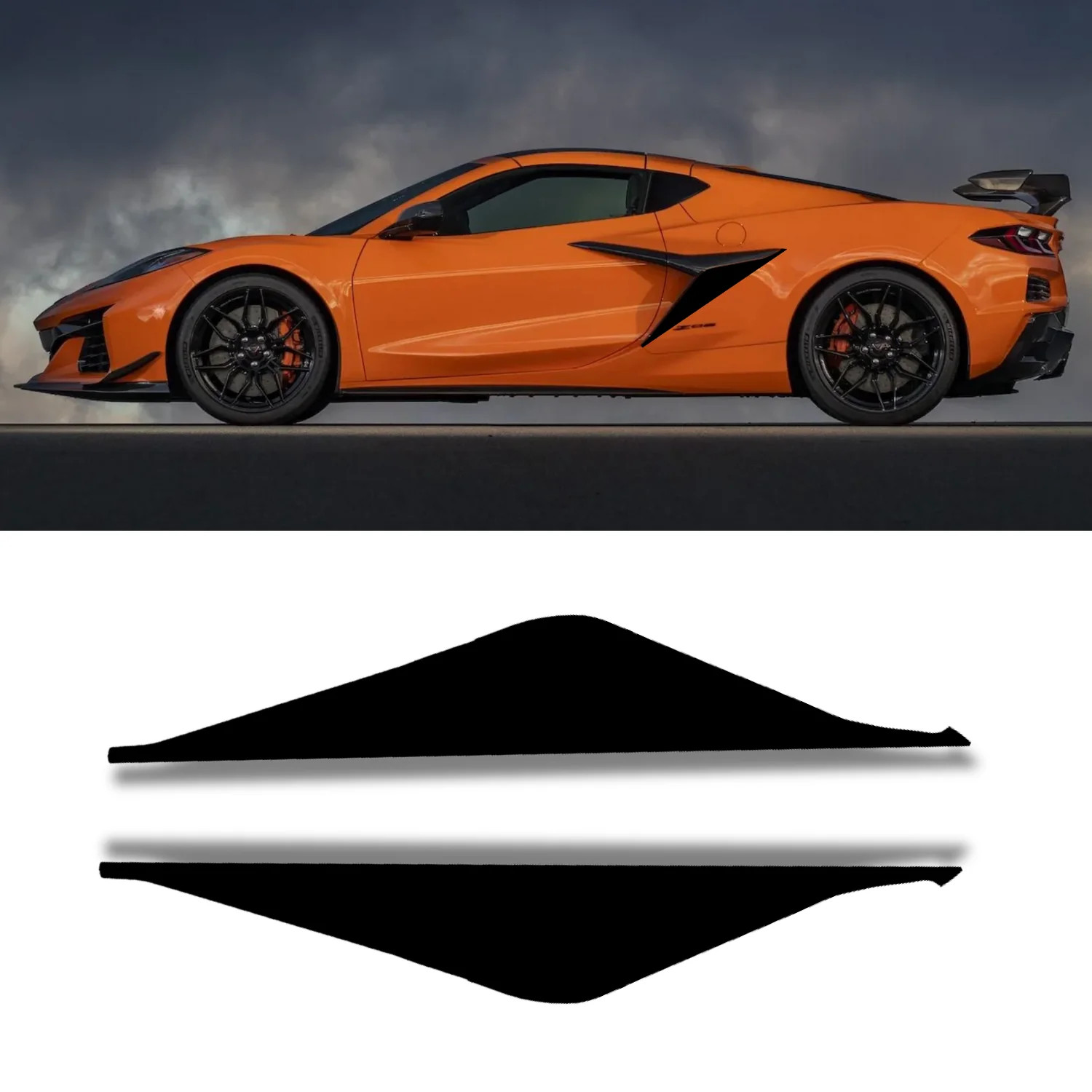 Aftermarket Chevrolet Corvette C8 Z06 Intake Decal