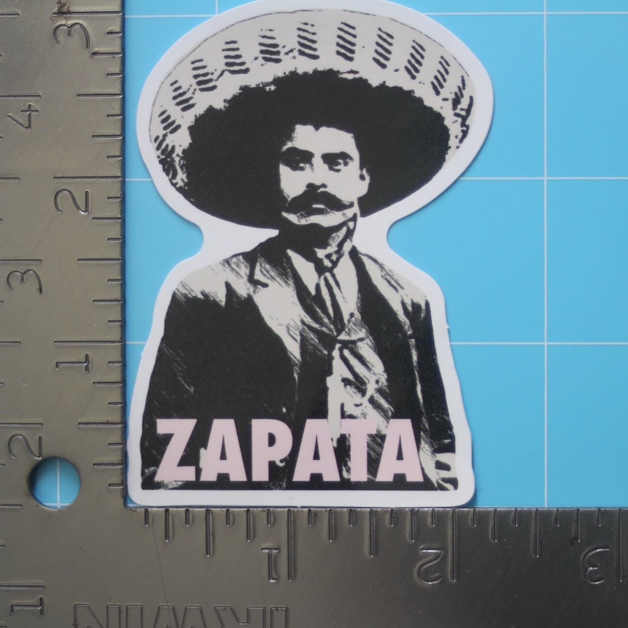Mexican Sticker (EMILIANO ZAPATA) Chicano Mexico Pride, Gloss PVC Decal