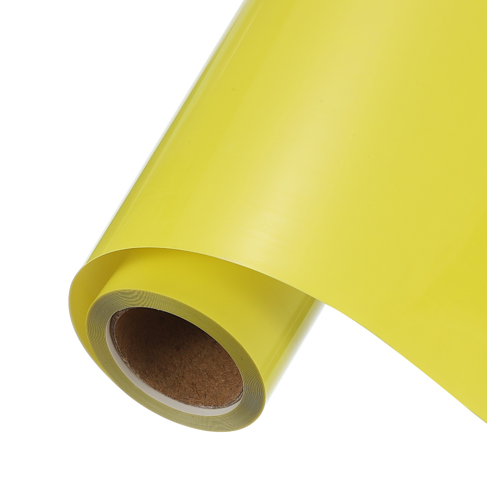 Light Yellow Permanent Vinyl, 12 Inch x 8ft Adhesive Vinyl Roll
