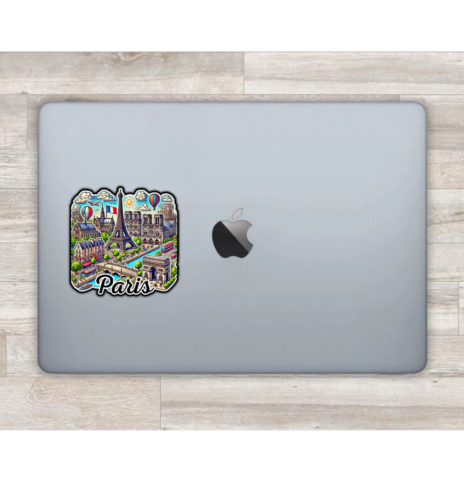 Paris France Fridge Magnet or Laptop Sticker