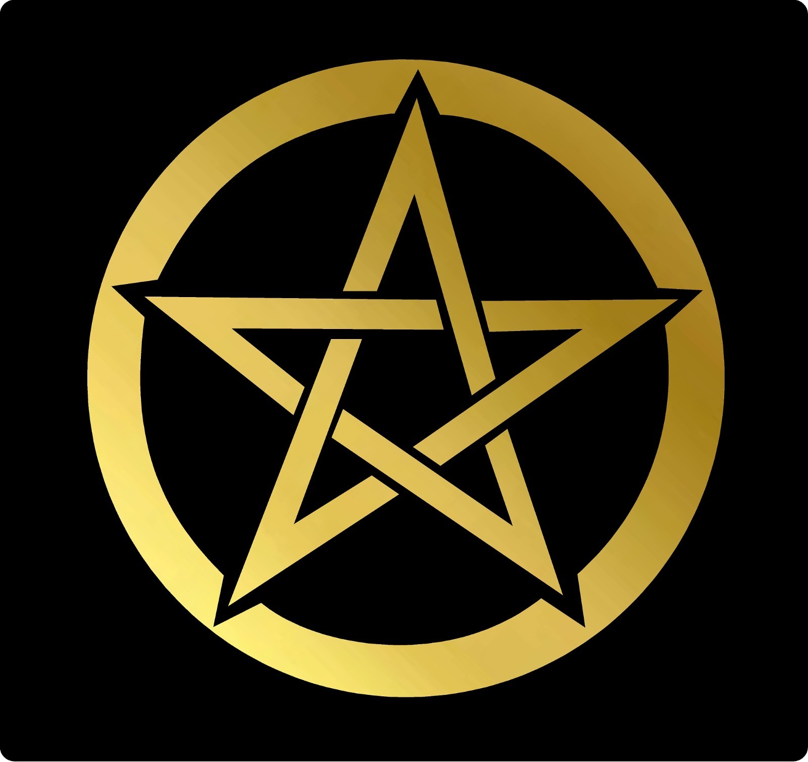 Pentacle Pentagram Decal Vinyl Wiccan Pagan Symbol Sticker