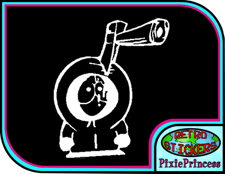 South Park Kenny Funny F Vinyl Sticker Killed Poster Room Wall Window Cartoon