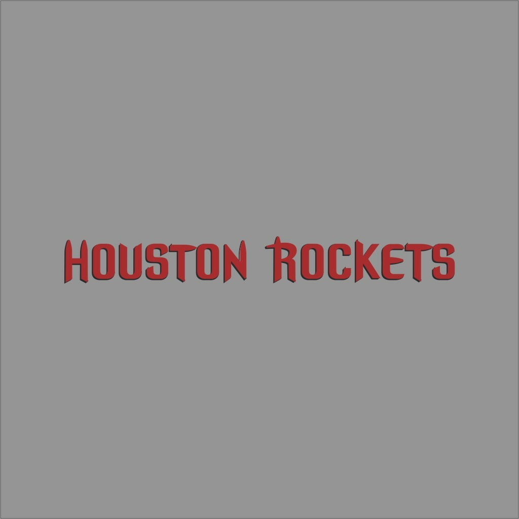 Houston Rockets #5 NBA Team Pro Sports Vinyl Sticker Decal Car Window Wall