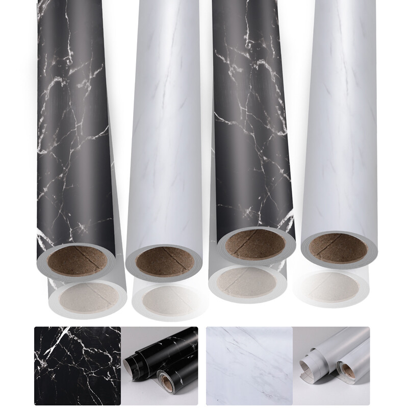 Marble Contact Paper Self Adhesive Peel & Stick Wallpaper PVC Kitchen Countertop