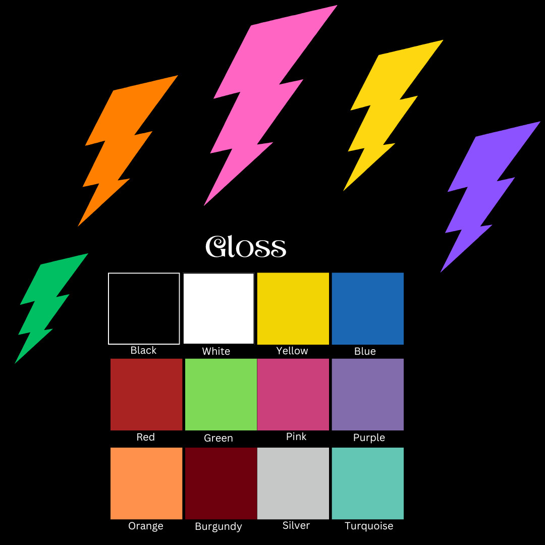 Electric Lightning Bolt Vinyl Decal – Shock, Power, Energy Sticker – Multi Sizes