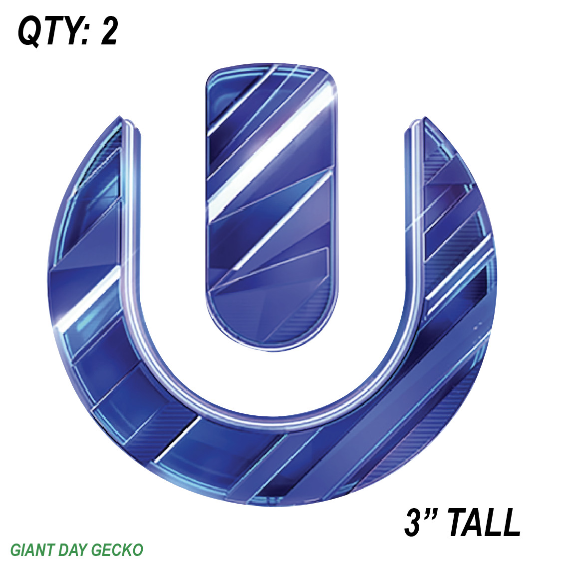 (2) TWO ULTRA Vinyl Decal Sticker For Car Laptop Electronic NEW EDM Music Fest