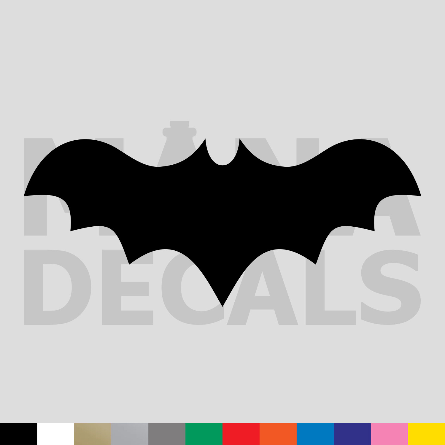 Bat Vinyl Die Cut Decal Sticker – Spooky Vampire Creature Animal Halloween
