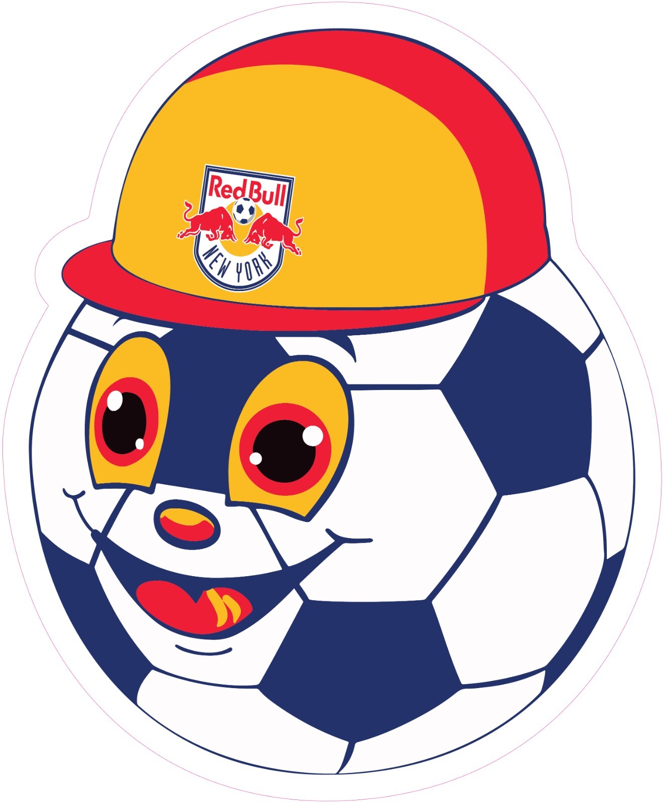 New York Red Bull Soccer Vinyl Decal Sticker Car Truck Bumper Laptop Mug Tumbler