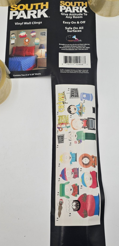 South Park Attitude Room To Go Wall Clings