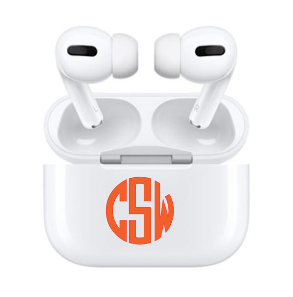 **SALE** AirPods Monogram or Name for case – great gift idea, students, college