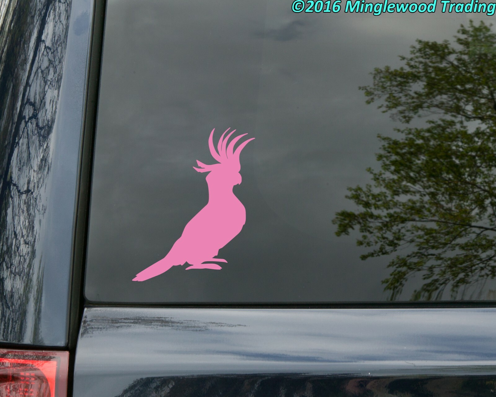 COCKATOO – Vinyl Sticker – Tropical Bird – Cockatiel Parrot – Die Cut Decal