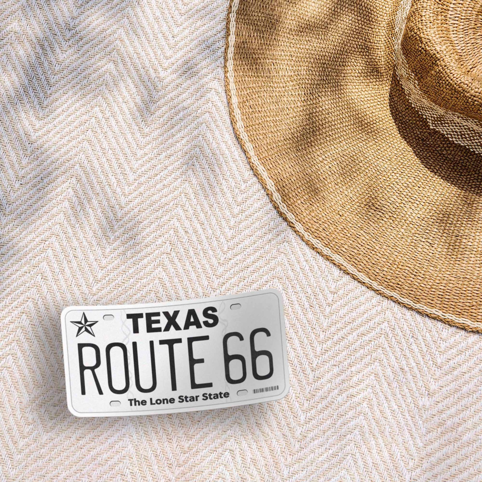 Route 66 State License Plate Bumper Stickers – Choose Your State Decal